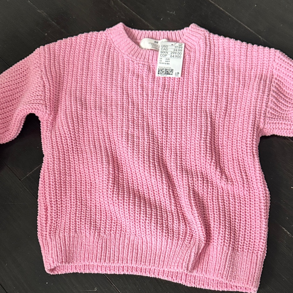 H&M Pink Kids Sweater